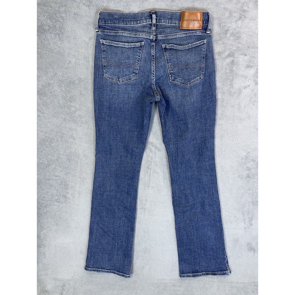 Lucky Brand Jeans Womens 8/29 Blue Denim Medium Wash Sweet Mid Rise Bootcut - Picture 2 of 11